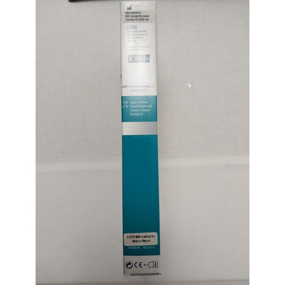 Jobst Compression Socks 15-20 mmHg Mens Medium Knee High Black Medical Legwear - Picture 4 of 6